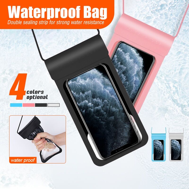 ?? Fast Delivery Waterproof Phone Pouch Underwater Phone Bag Case Swimm Diving Phone Case Bag for all size Xiaomi lPhone 13/14 Huawei 手机防水袋 游泳 卡片防水 水上乐园 gifts Christmas present