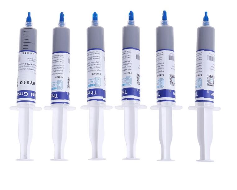 MAV Store - *Shipped locally, Free Shipping, Lowest Price in SG* Upgraded Grey Silver Thermal Grease Silicone Heat Sink Paste CPU Cooler Heatsink 10% Silver For CPU High Quality Thermal Grease Halnziy